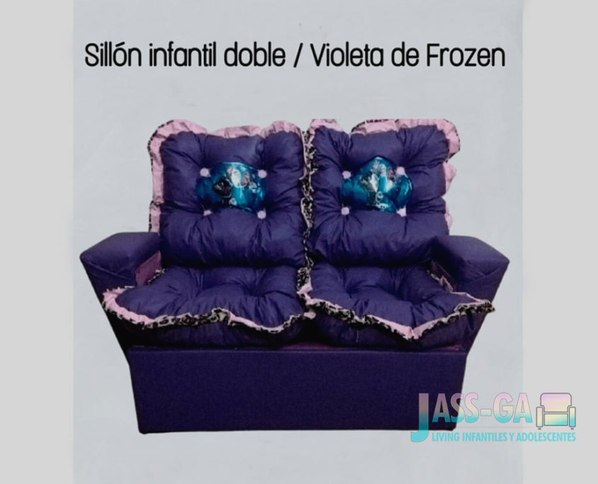 Sillon doble liso,eco cuero nueva coleccion,75cm de alto,1,50 de ancho de brazo a brazo,40 cm de profundidad.017