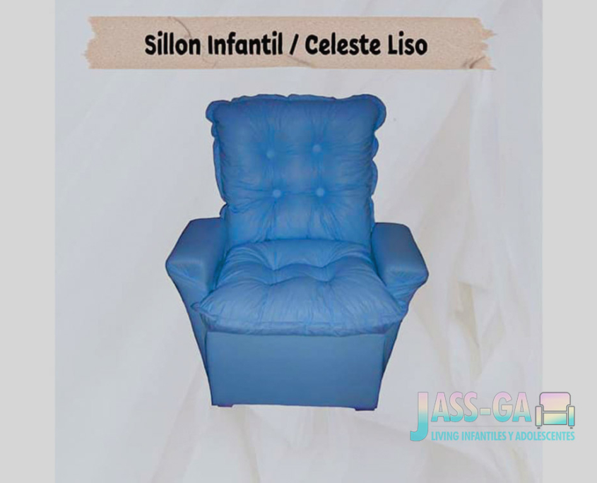 Sillon infantil lisi,eco cuero.medidas 75 cm de alto,75 cm de ancho de brazo a brazo,40 cm de profundidad.01